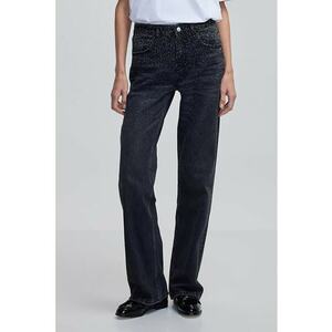 Blugi drepti cu talie inalta imagine