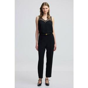 Pantaloni conici cu talie inalta imagine