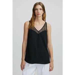 Top lejer cu garnituri de dantela imagine