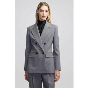 Sacou slim-fit din amestec de lana imagine