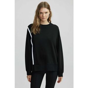 Bluza de trening lejera cu segment contrastant imagine