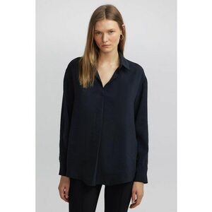 Camasa din amestec de modal cu maneci lungi imagine