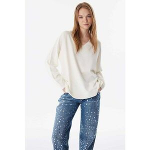 Pulover supradimensionat cu decolteu in V imagine