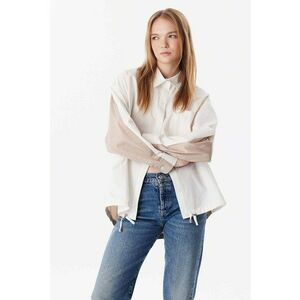 Camasa din bumbac cu buzunat pe piept imagine