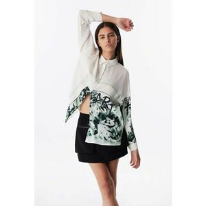 Camasa lejera cu imprimeu grafic imagine