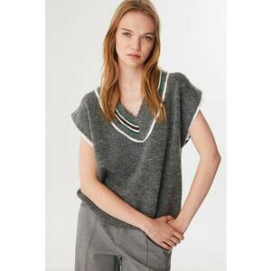 Vesta supradimensionat din amestec de lana imagine