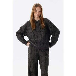 Bluza de trening cu decolteu la baza gatului si aspect deteriorat imagine