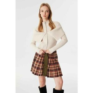 Cardigan slim fit cu detaliu suprapus imagine