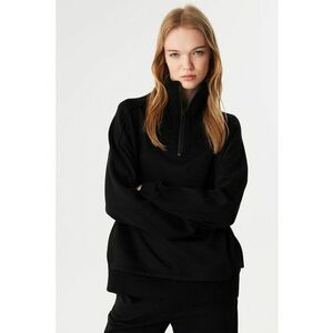 Bluza de trening cu fermoar scurt imagine