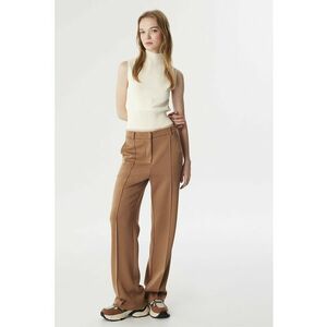 Pantaloni cu croiala ampla si buzunare laterale imagine