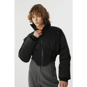 Jacheta crop cu model corset imagine