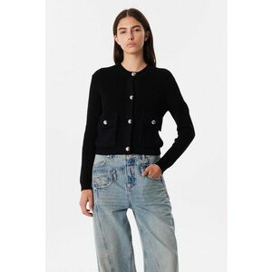 Cardigan cu striatii si buzunare imagine