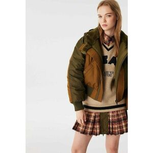 Jacheta crop cu gluga imagine