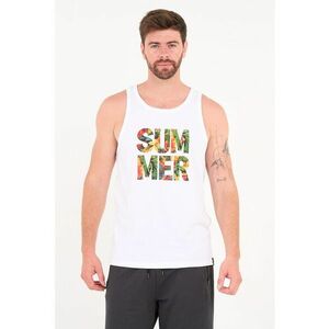 Top cu imprimeu text imagine