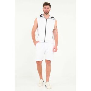 Hanorac cu buzunare oblice - fara maneci imagine