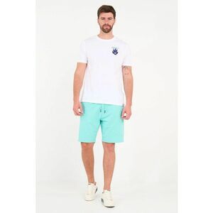 Pantaloni scurti din amestec de bumbac cu snur imagine