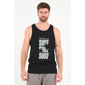 Top cu imprimeu text imagine