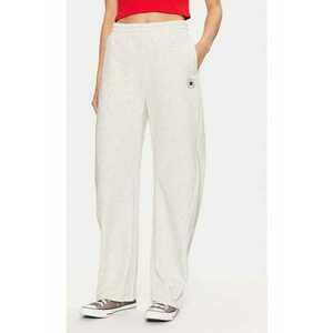 Pantaloni dama - 304829741 - Bumbac - S INTL - Gri imagine