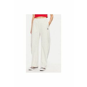 Pantaloni dama - 304829741 - Bumbac - Gri imagine