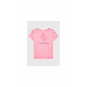 Tricou fete - 301587675 - Bumbac - 134 CM - Roz imagine