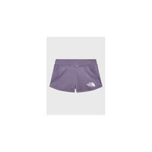 Pantaloni scurti fete - 302679430 - Bumbac - 134 CM - Violet imagine
