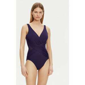 Costum de baie dama - 305152701 - Nylon/Elastan - 40 - Violet imagine