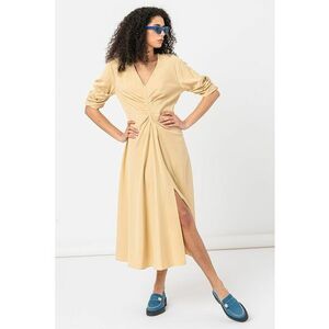 Rochie midi din tencel imagine