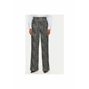 Pantaloni dama - 304217067 - Poliester/Bumbac - Gri imagine