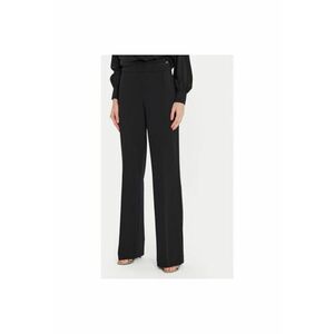 Pantaloni dama - 304216596 - Poliester - Negru imagine