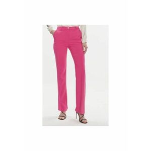 Pantaloni dama - 304218101 - Poliester - Roz imagine