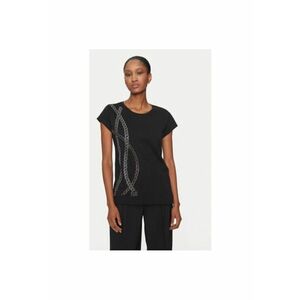 Tricou dama - 304996146 - Bumbac - Negru imagine