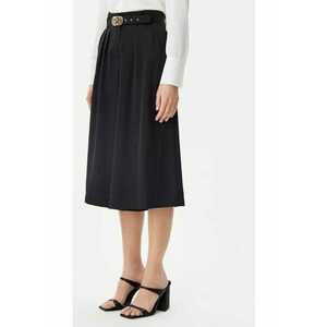 Pantaloni dama - 305318060 - Poliester - Negru imagine