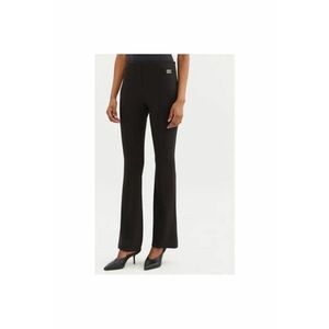 Pantaloni dama - 305265388 - Poliester - Negru imagine