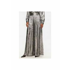 Pantaloni dama - 305018168 - Poliester - Argintiu imagine