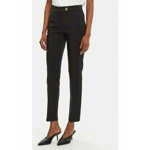Pantaloni dama - 305266033 - Poliester - Negru imagine