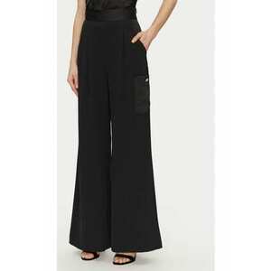 Pantaloni dama - 305265845 - Poliester - Negru imagine
