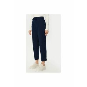 Pantaloni dama - 304986222 - Bumbac/Rayon - Albastru imagine