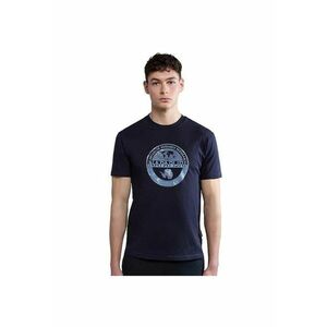 Tricou barbati SBOLLO SS NP0A4H9K-176 Albastru inchis Bumbac imagine