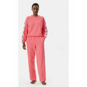 Pijama dama - 305145598 - Bumbac/Poliester - Roz imagine