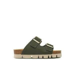 Sandale dama - Brinkman - 30205205937 - Piele naturala/Piele nabuc - Verde imagine