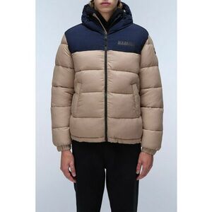 Geaca cu vatelina - gluga si aspect matlasat Hornelen imagine