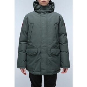 Jacheta lunga cu vatelina din material rezistent la apa Cornier imagine