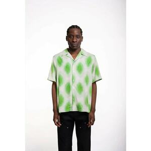 Cămașă cu imprimeu tie-dye și mânecă scurtă imagine