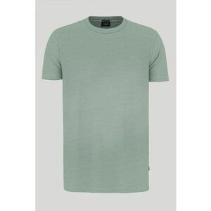 Tricou regular fit cu guler rotund 30037370 imagine