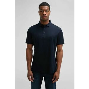 Tricou regular fit polo cu inchidere prin nasturi la gat imagine