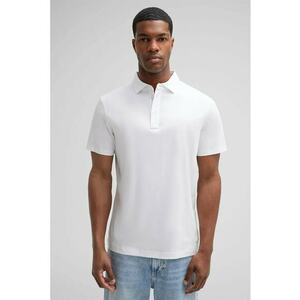 Tricou regular fit polo cu inchidere prin nasturi la gat imagine