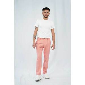 -Pantaloni drepți chino - cu buzunare laterale imagine