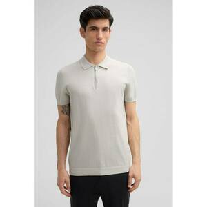 Tricou regular fit cu guler polo 30045704 imagine