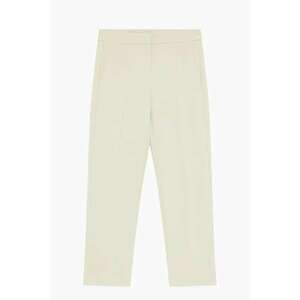 Pantaloni drepti cu drapaje imagine