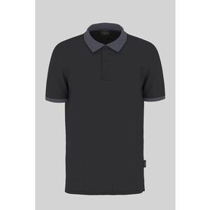 Tricou regular fit cu guler polo imagine